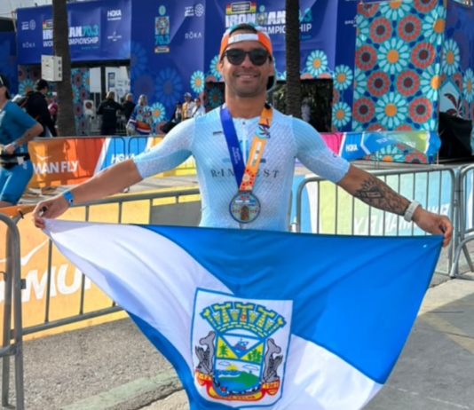 Atleta de Barra Velha conquista pódio internacional e garante vaga no Mundial de IRONMAN
