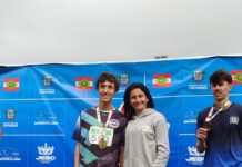 Atleta de Balneário Piçarras conquista dois ouros no Jesc e garante vaga para etapa nacional