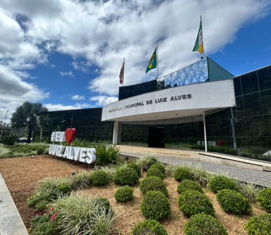 Prefeitura de Luiz Alves abre processo seletivo para contratação temporária na Educação