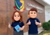 Marina e Gabriel ganham vida e passam a representar a Câmara Mirim de Balneário Piçarras
