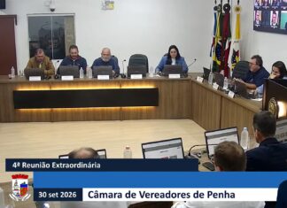 Câmara de Penha aprova LDO para 2027