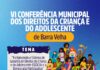 Conferência Municipal dos Direitos da Criança e do Adolescente será realizada em 10 de novembro